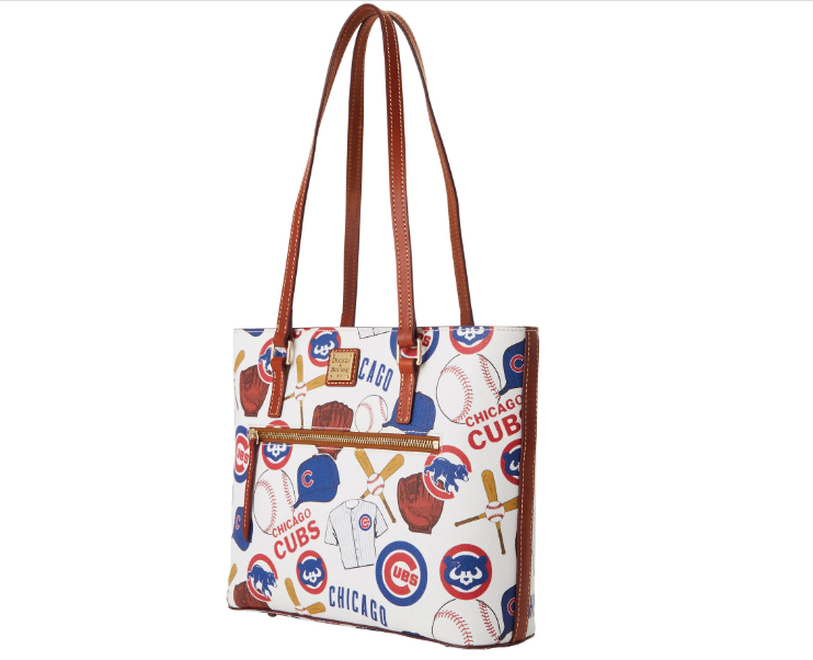 Chicago Cubs Dooney & Bourke Zip Shopper Purse