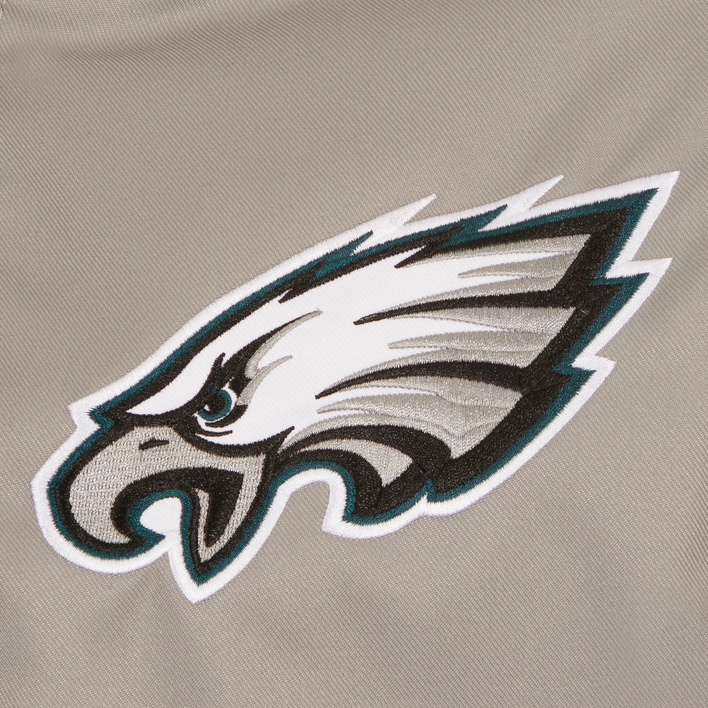 Philadelphia Eagles JH Design Poly-Twill Jacket - Gray