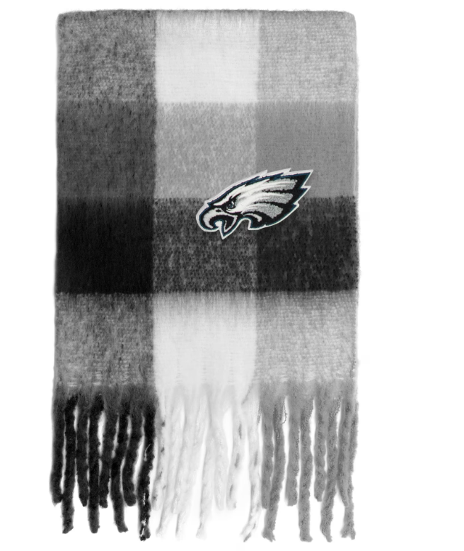 Philadelphia Eagles Little Earth Super Soft Scarf-Black