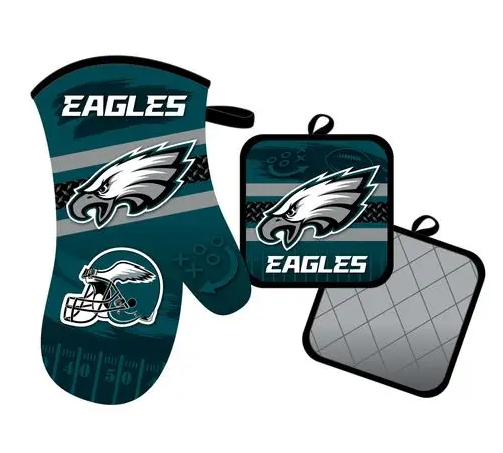 Philadelphia Eagles Oven Mitt and Pot Holder