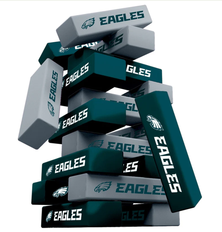 Philadelphia Eagles Masterpieces Tumble Tower