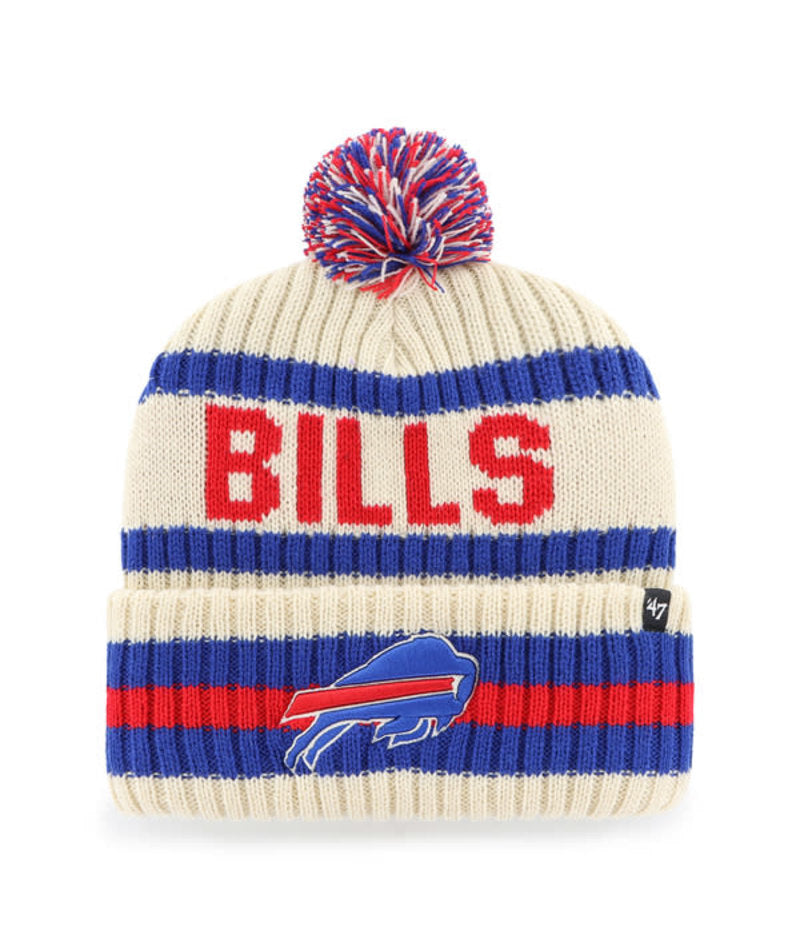 Buffalo Bills '47 Brand Team Natural Bering Knit Hat