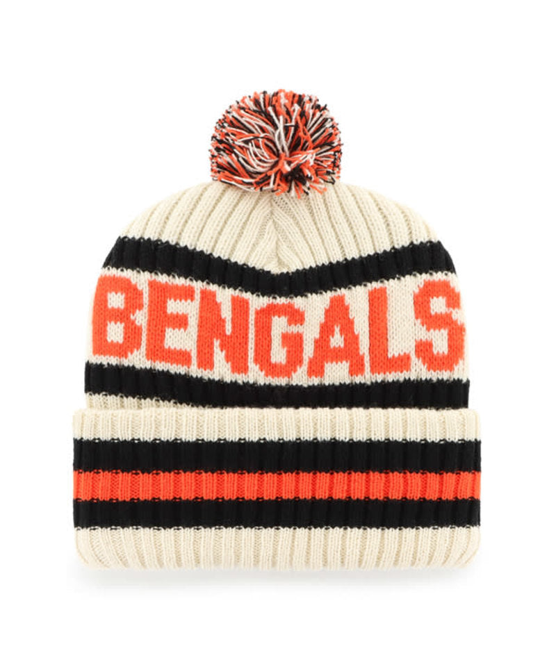 Cincinnati Bengals '47 Brand Team Natural Bering Knit Hat