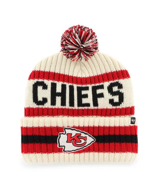 Kansas City Chiefs '47 Brand Team Natural Bering Knit Hat
