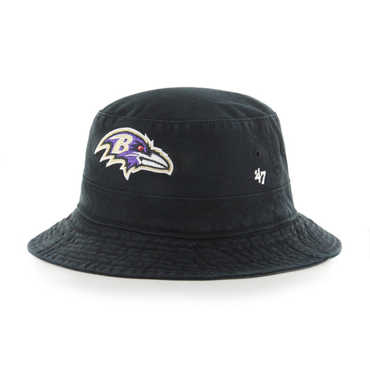 Baltimore Ravens '47 Brand Primary Black Bucket Hat