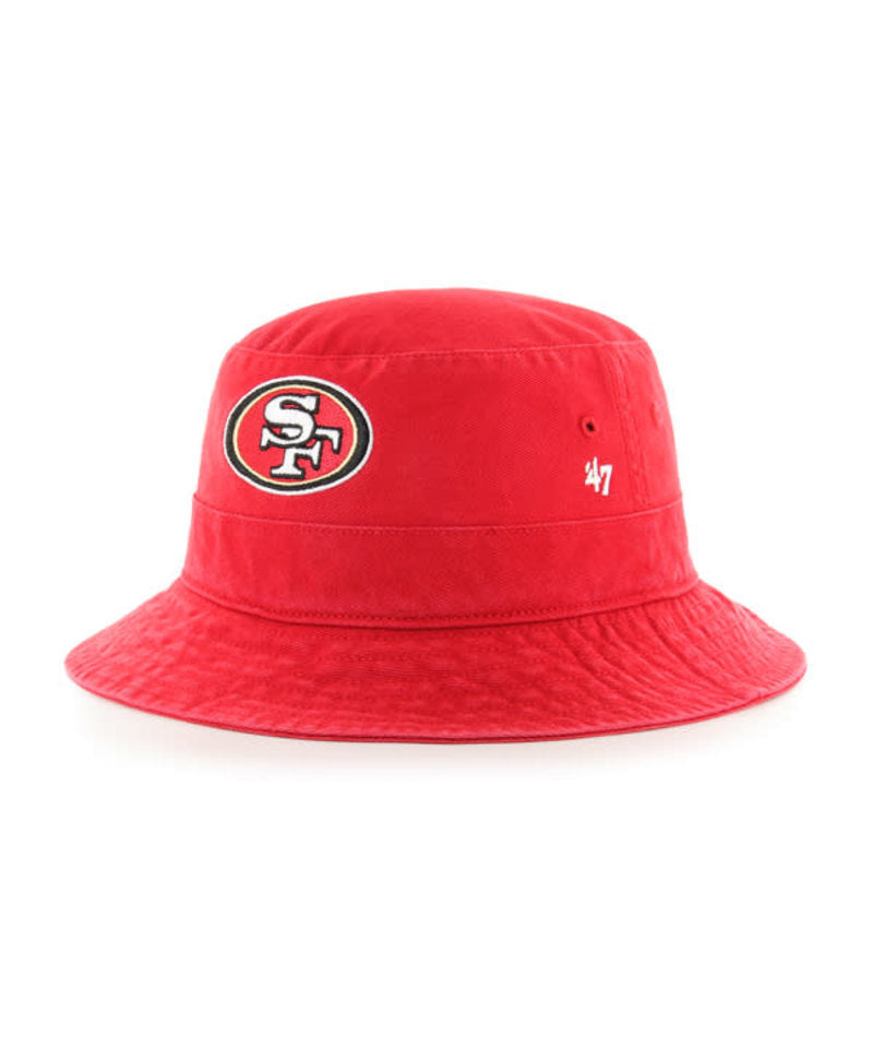 San Francisco 49er '47 Brand Red Bucket Hat