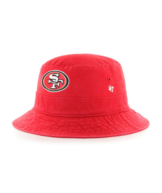 San Francisco 49er '47 Brand Red Bucket Hat