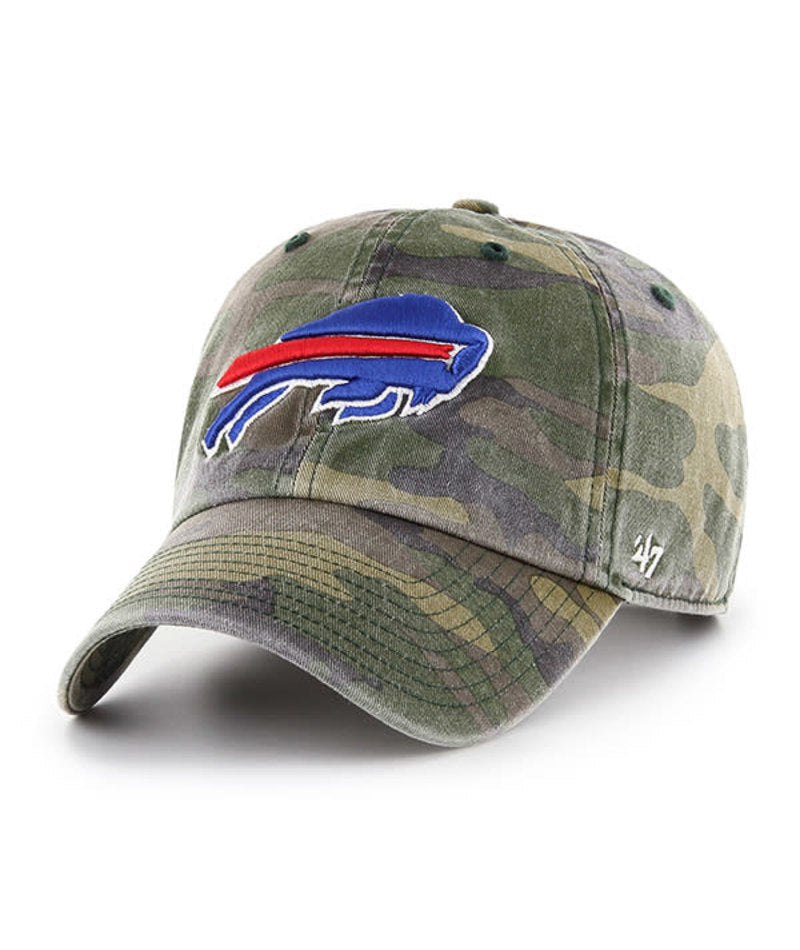 Buffalo Bills '47 Cargo Camo Clean Up Adjustable Dad Hat