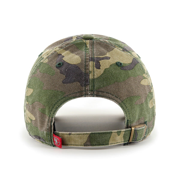 San Francisco 49ers '47 Brand Cargo Camo Clean Up Adjustable Dad Hat