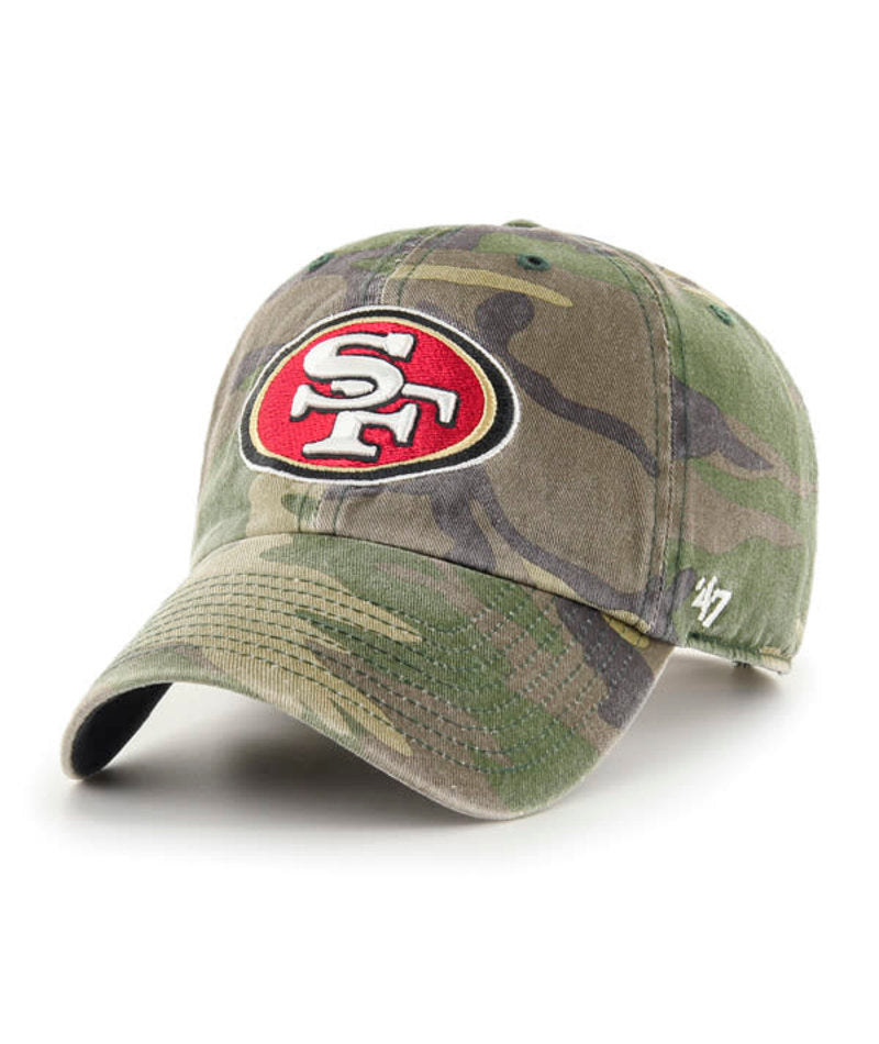 San Francisco '47 Cargo Camo Clean Up Adjustable Dad Hat
