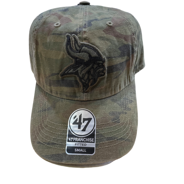 Minnesota Vikings '47 Brand Sandalwood Camo Franchise Fitted Hat