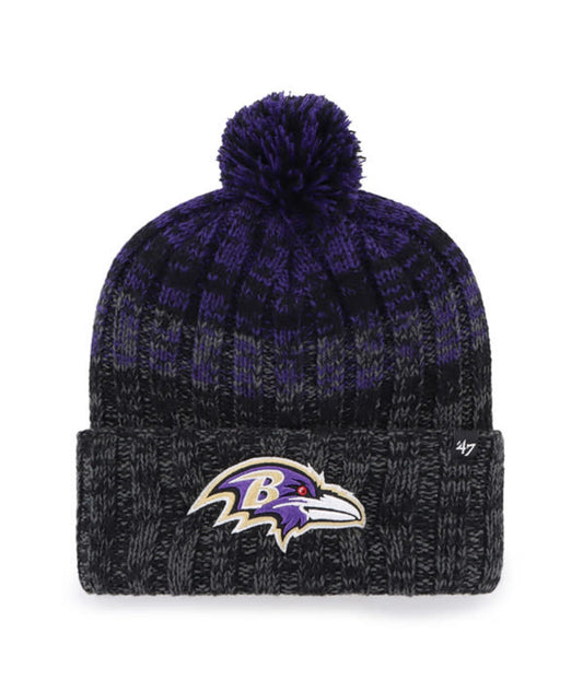 Baltimore Ravens '47 Cascade Cuff Knit Hat