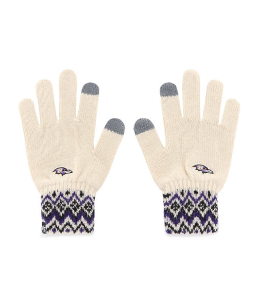 Baltimore Ravens'47 Brand Women's Texting Elsa Gloves