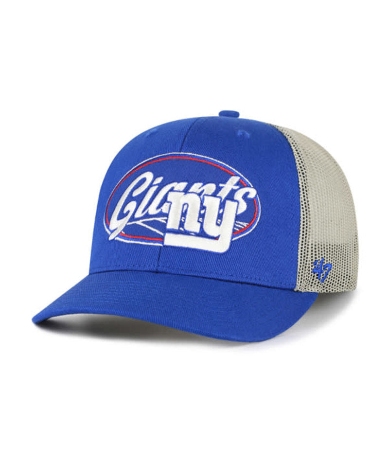 New York Giants '47 Enfield Strap Trucker Mesh Snapback Hat