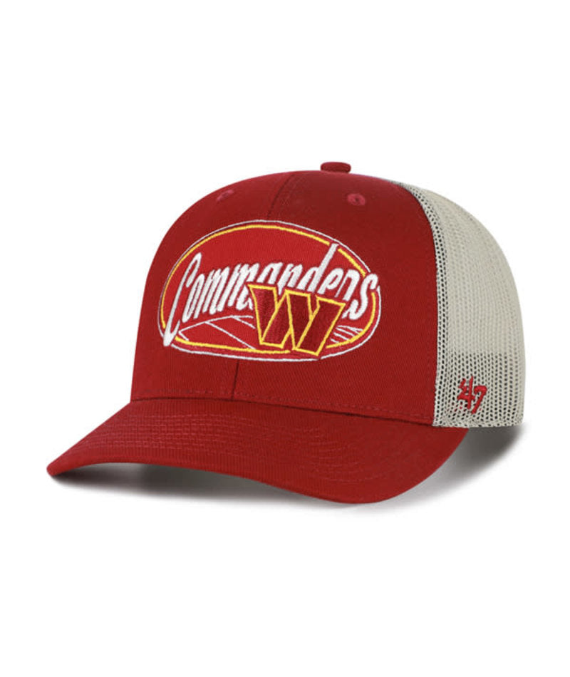 Washington Commanders '47 Enfield Strap Trucker Mesh Snapback Hat