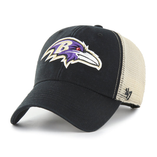 Baltimore Ravens '47 Flagship Trucker Mesh MVP Adjustable Hat