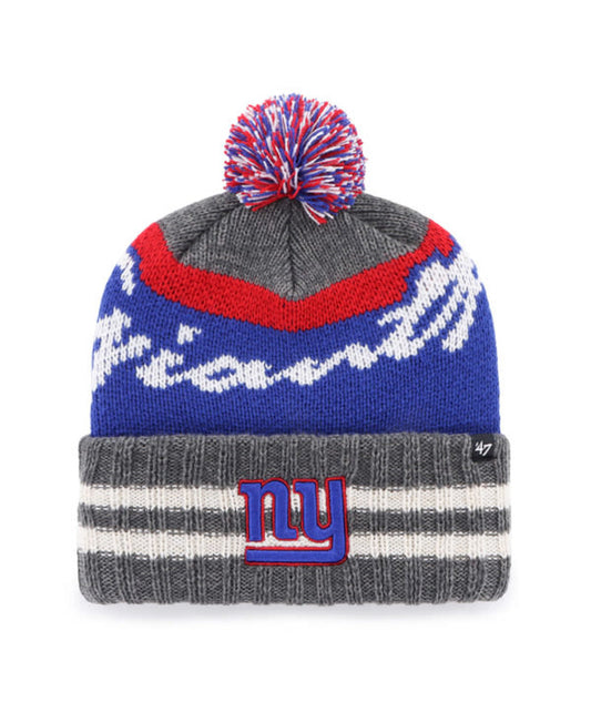 New York Giants '47 Hyperbolic Charcoal Knit Hat