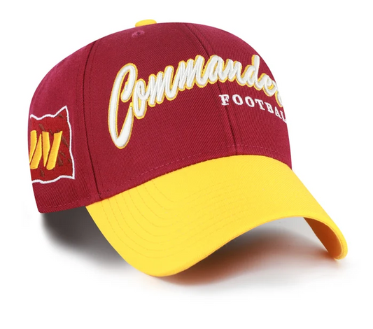 Washington Commanders '47 KO Script MVP Adjustable Hat