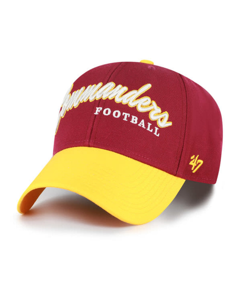 Washington Commanders '47 KO Script MVP Adjustable Hat