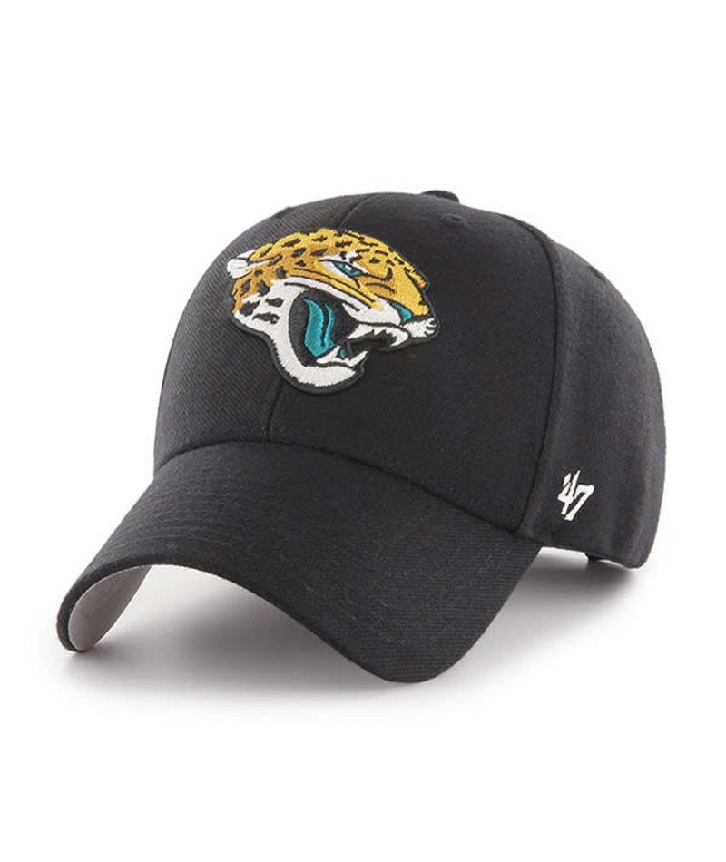 Jacksonville Jaguars '47 Brand Black MVP Adjustable Hat