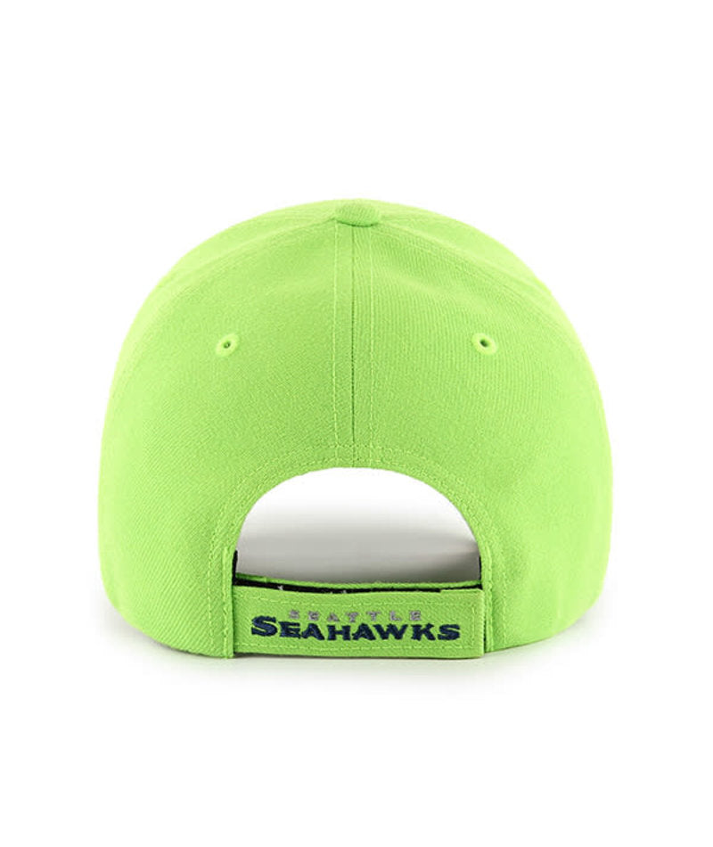 Seattle Seahawks '47 Brand Lime Green MVP Adjustable Hat