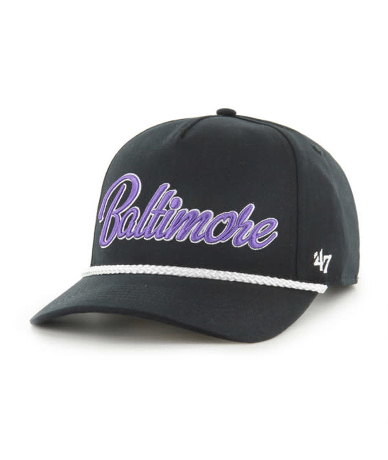 Balitmore Ravens '47 Over Hand Hitch Relaxed Fit Adjustable Hat