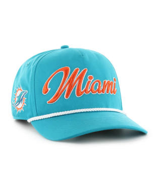 Miami Dolphins '47 Over Hand Hitch Relaxed Fit Adjustable Hat