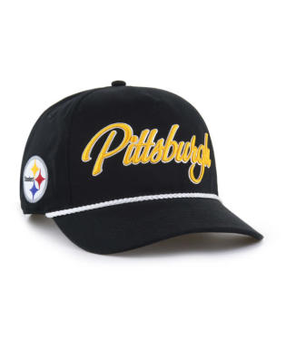 Pittsburgh Steelers '47 Over Hand Hitch Relaxed Fit Adjustable Hat