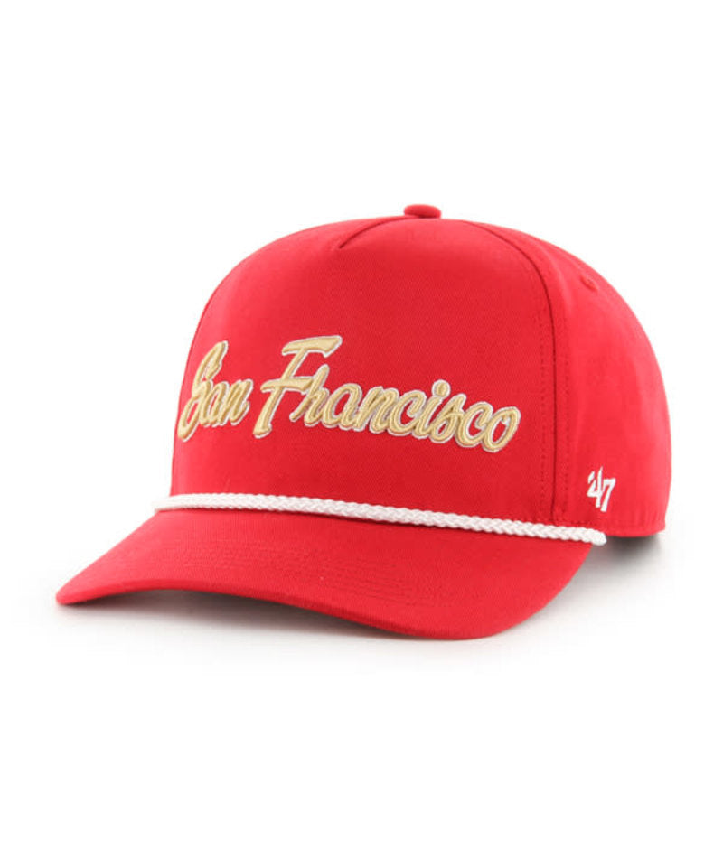 San Francisco 49ers '47 Over Hand Hitch Relaxed Fit Adjustable Hat