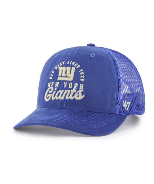 New York Giants '47 Pitstop Trucker Adjustable Hat - Blue