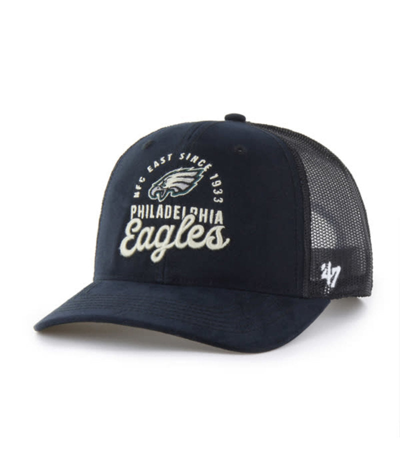 Philadelphia Eagles '47 Pitstop Trucker Adjustable Hat - Black