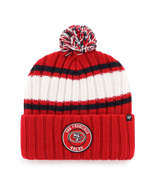 San Francisco 49ers '47 Brand Plateau Cuff Knit Hat