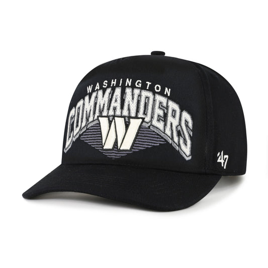 Washington Commanders '47 Pomona Hitch Adjustable Hat- Black & White