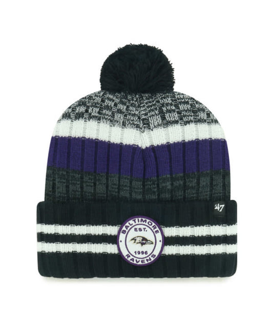 Baltimore Ravens '47 Quiver Cuff Knit Hat