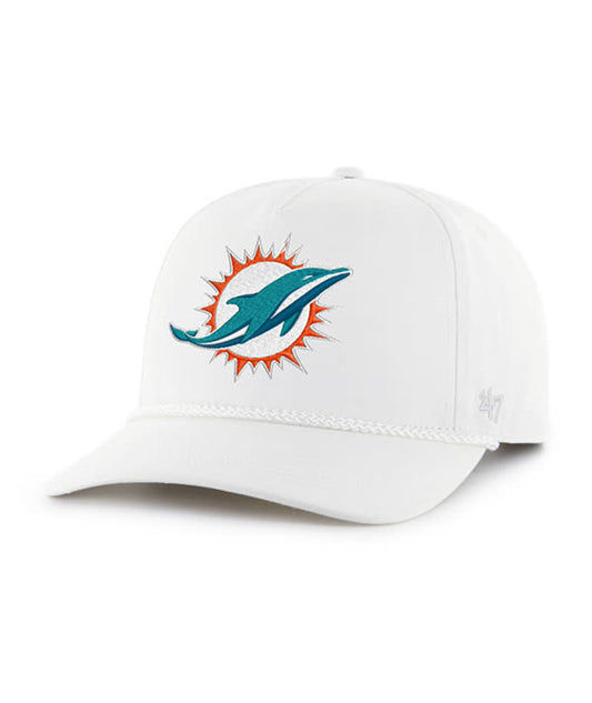 Miami Dolphins '47 White Hitch Adjustable Hat