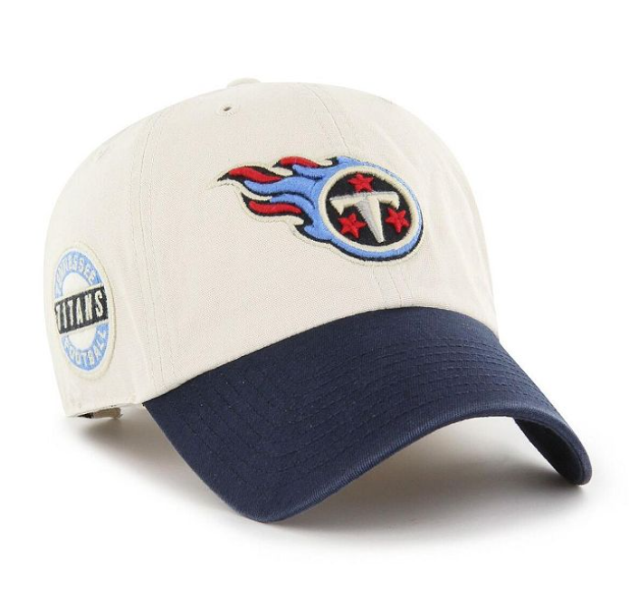 Tennessee Titans '47 Brand Sidestep Clean Up Adjustable Hat