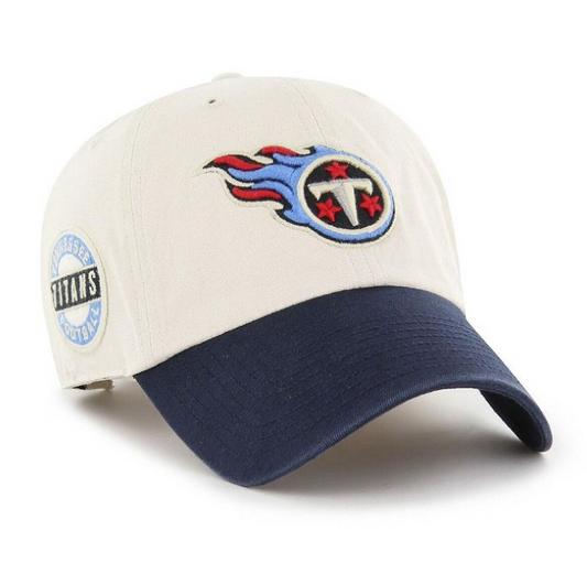 Tennessee Titans '47 Brand Sidestep Clean Up Adjustable Hat