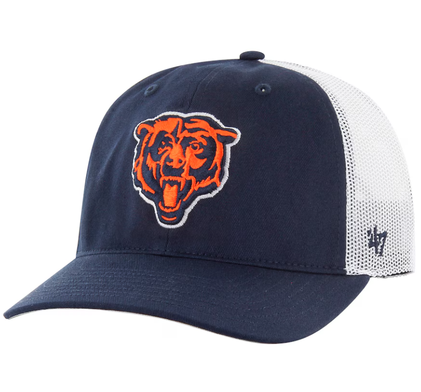 Chicago Bears '47 Team Trucker Adjustable Hat - Navy/White