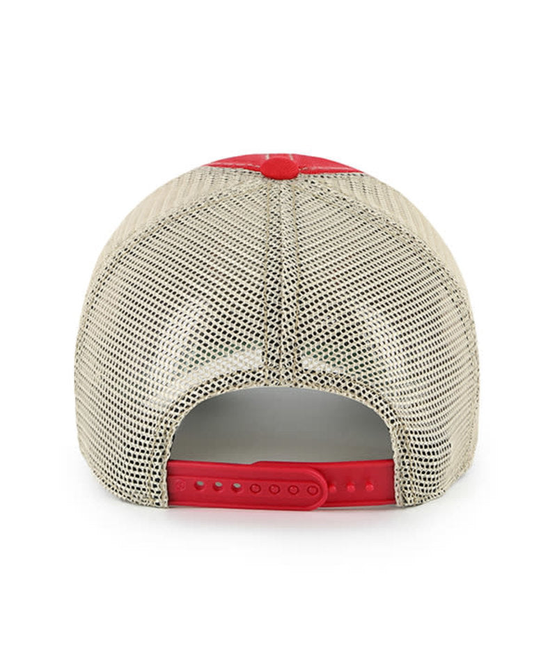 San Francisco 49ers '47 Brand Clean Up Mesh Trawler Trucker- Red