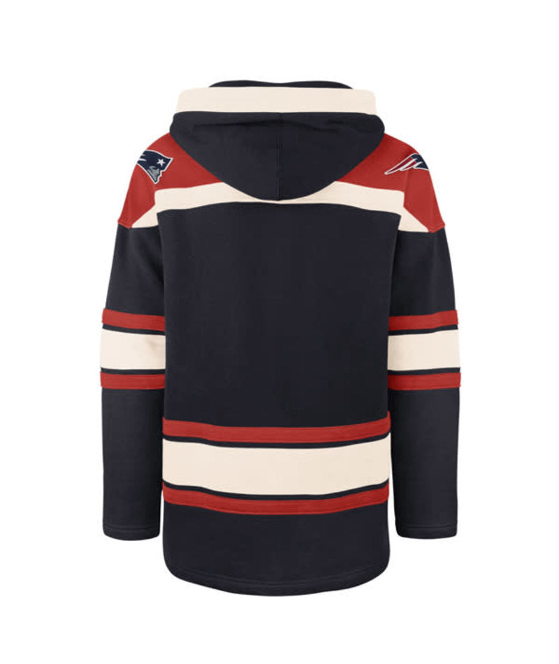 New England Patriots '47 Brand Team Superior Lacer Hoodies
