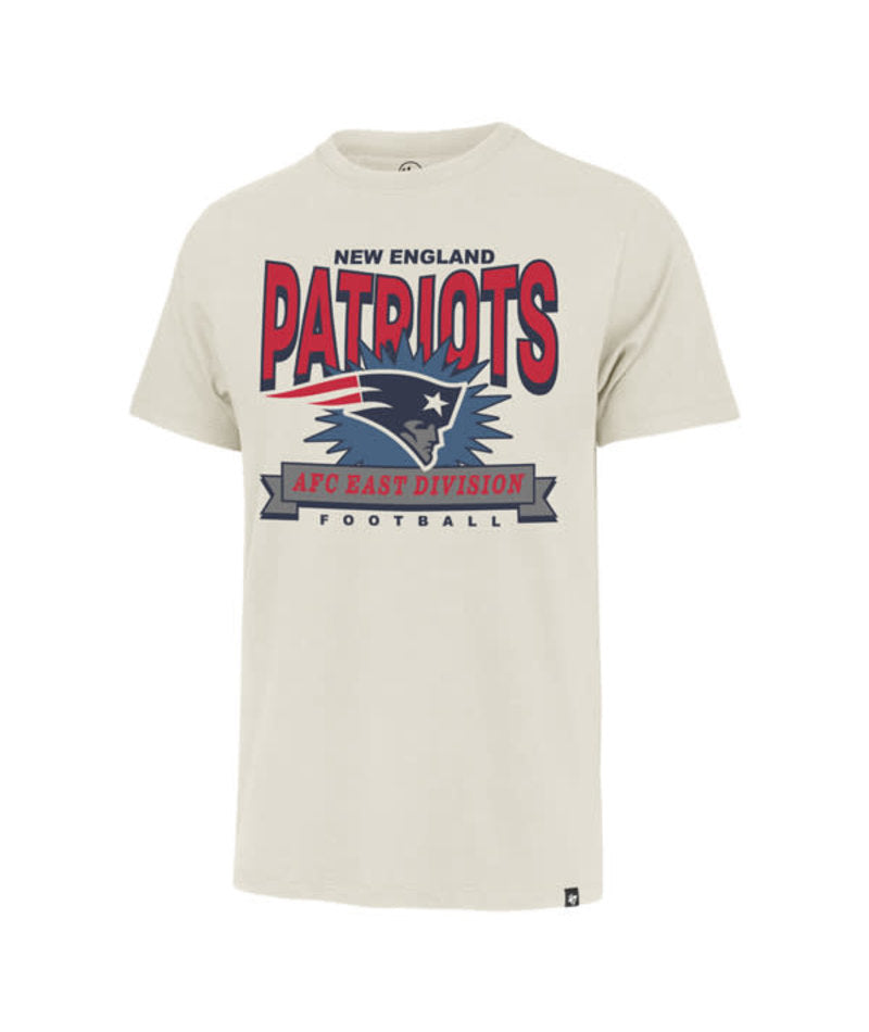 New Englad Patriots '47 Brand Twelve Six  Franklin T-Shirt -Dune