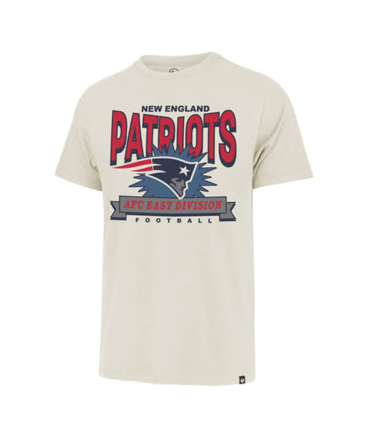 New Englad Patriots '47 Brand Twelve Six  Franklin T-Shirt -Dune