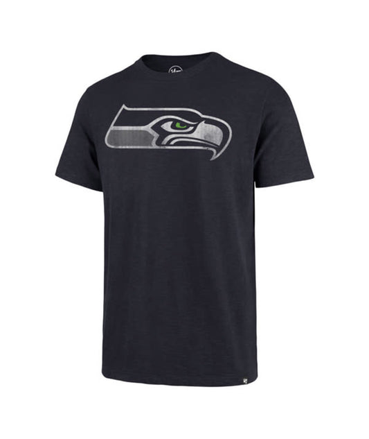 Seattle Seahawks '47 Grit Scrum T-Shirt- Navy