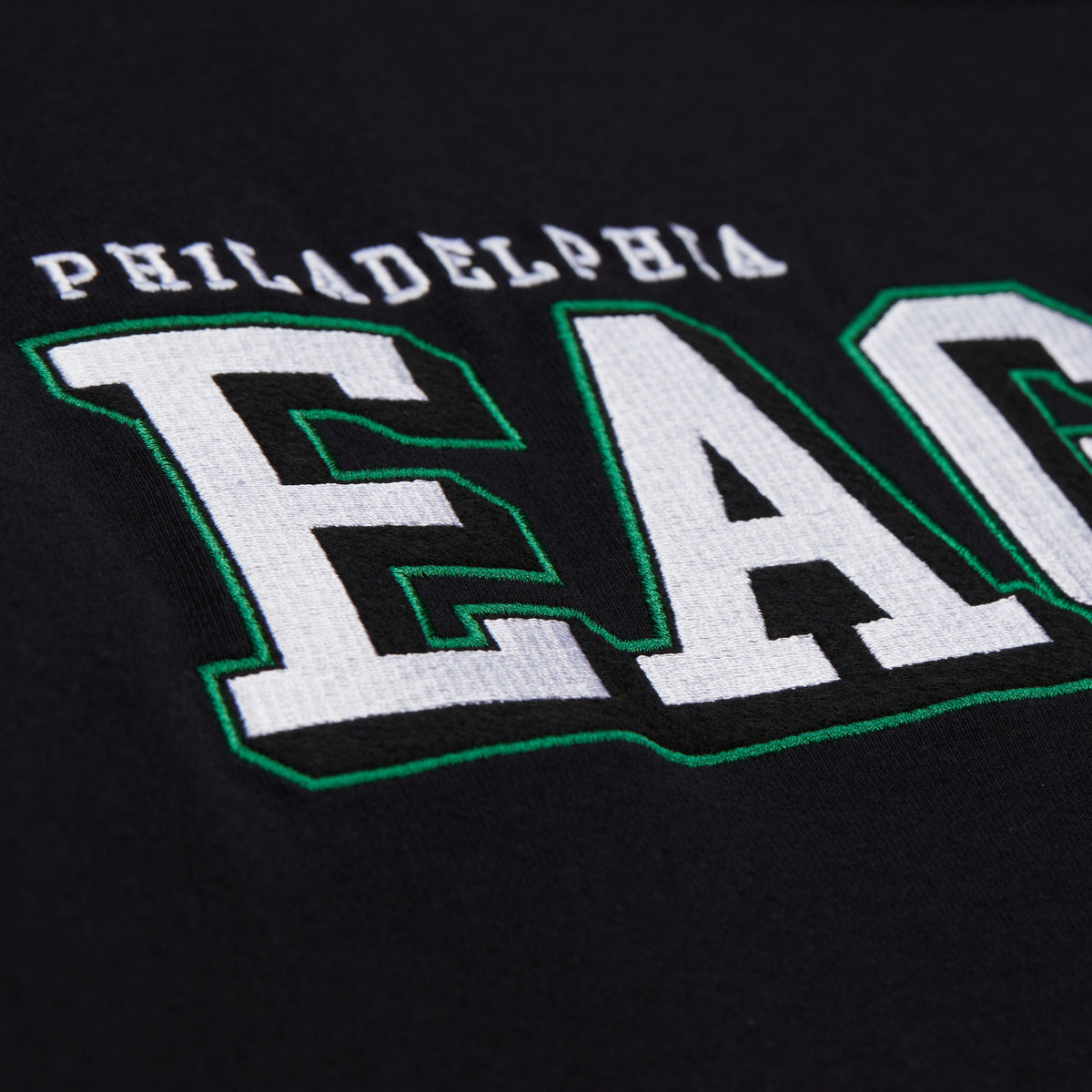 Philadelphia Eagles Mitchell & Ness Training Camp Vintage Logos Long Sleeve Shirt