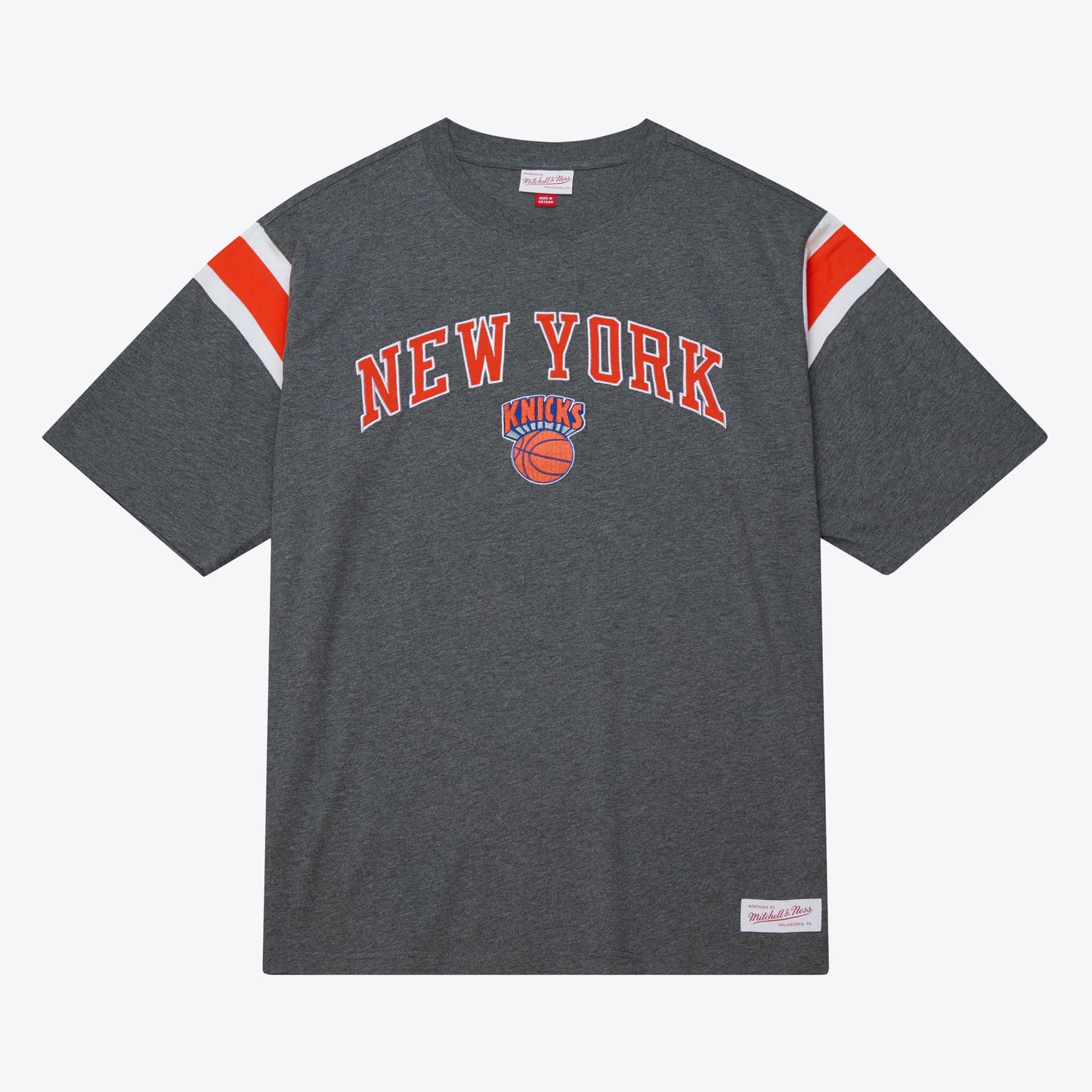 New York Knicks Mitchell & Ness Legacy Collection t-Shirt- Gray