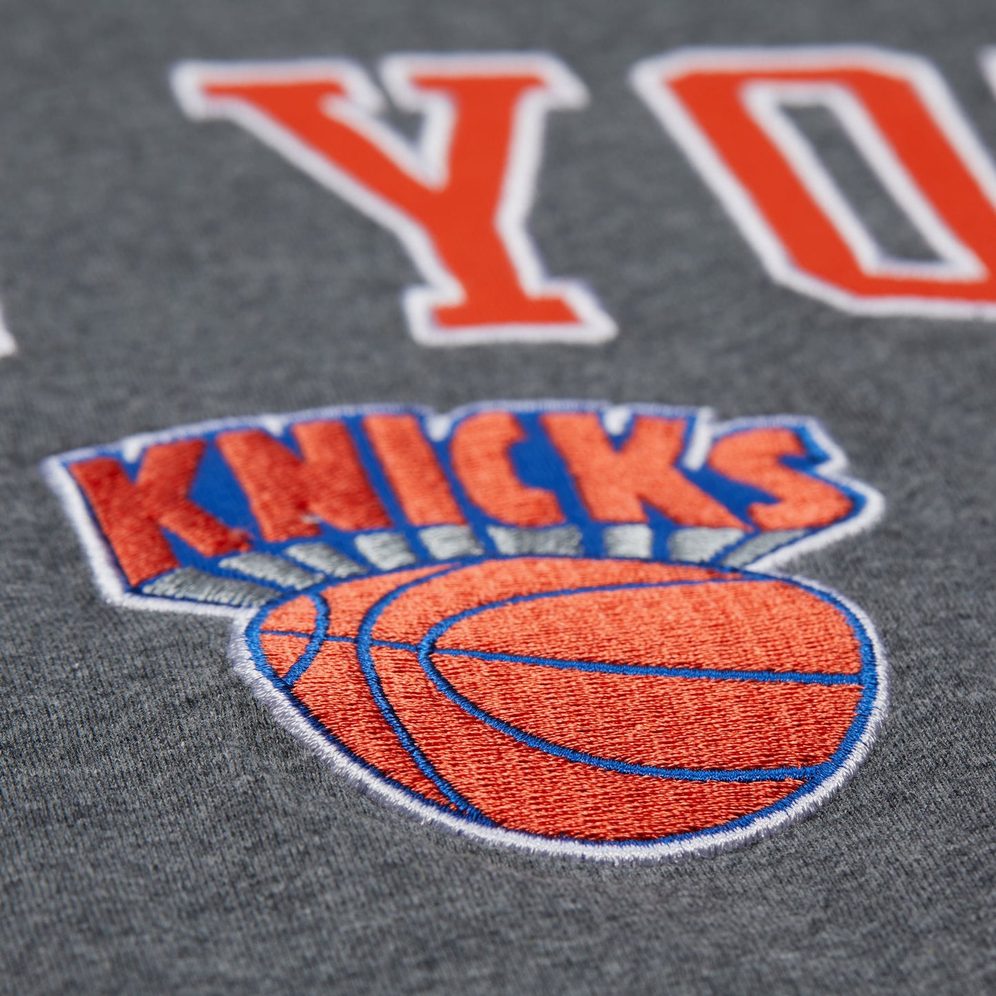 New York Knicks Mitchell & Ness Legacy Collection t-Shirt- Gray