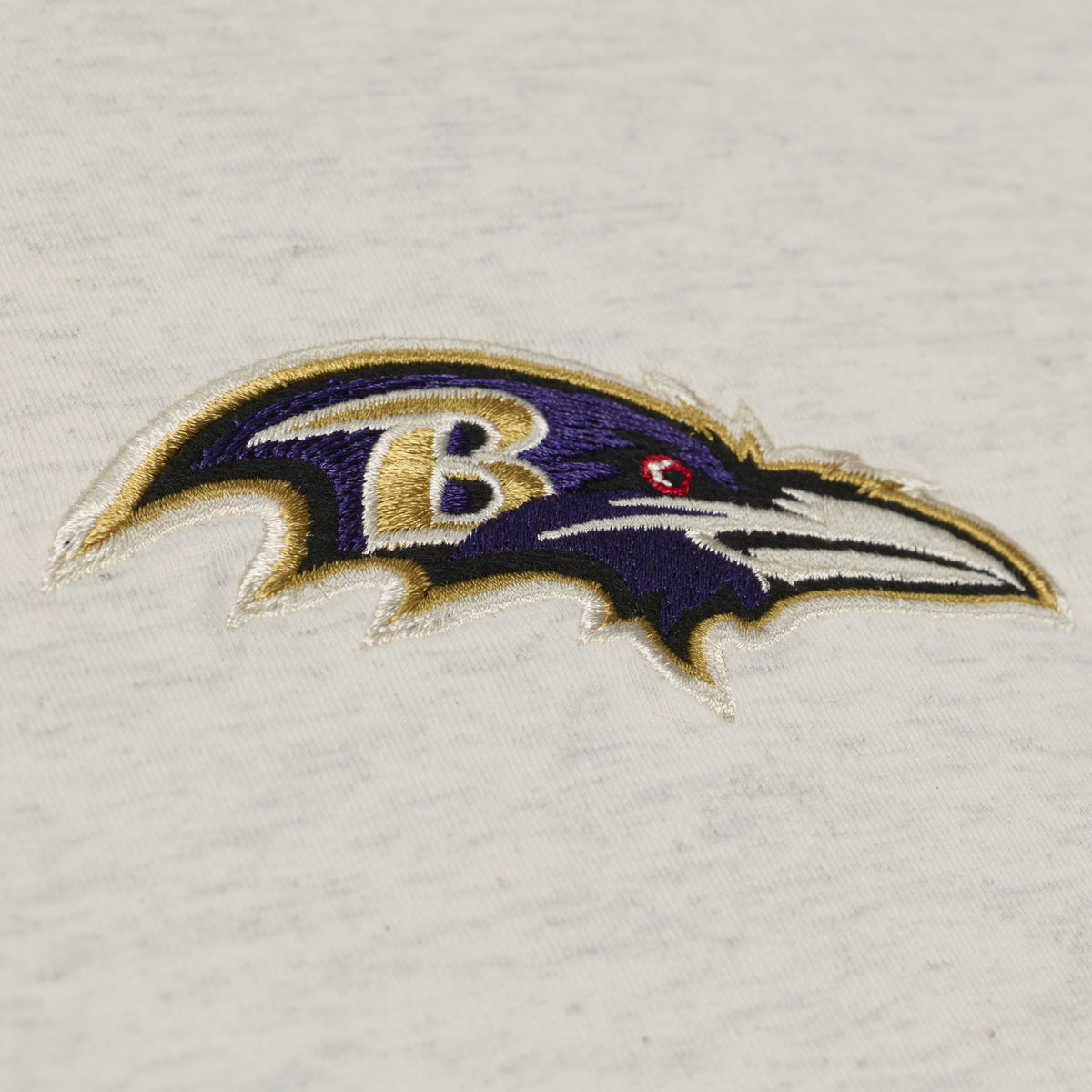 Baltimore Ravens Mitchell & Ness Retro Roots Premium Long Sleeve Shirt
