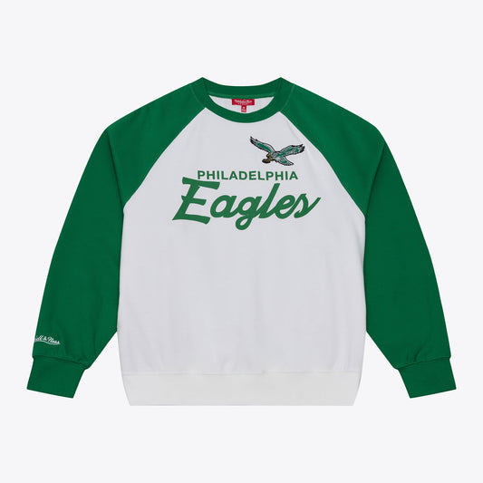 Philadelphia Eagles Mitchell & Ness Women's Head Coach Raglan Shirt