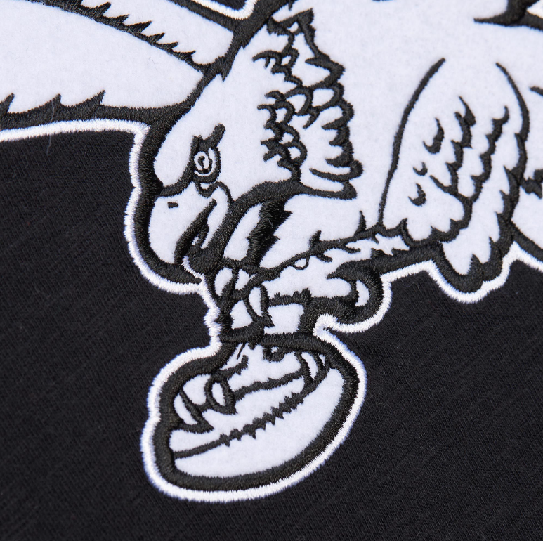 Philadelphia Eagles Mitchell & Ness Legendary Heritage Slub T-Shirt-Black