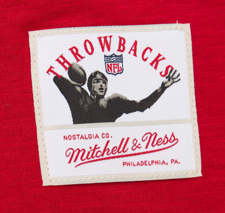 San Francisco 49ers Mitchell & Ness Legendary Heritage Slub T-Shirt-Red